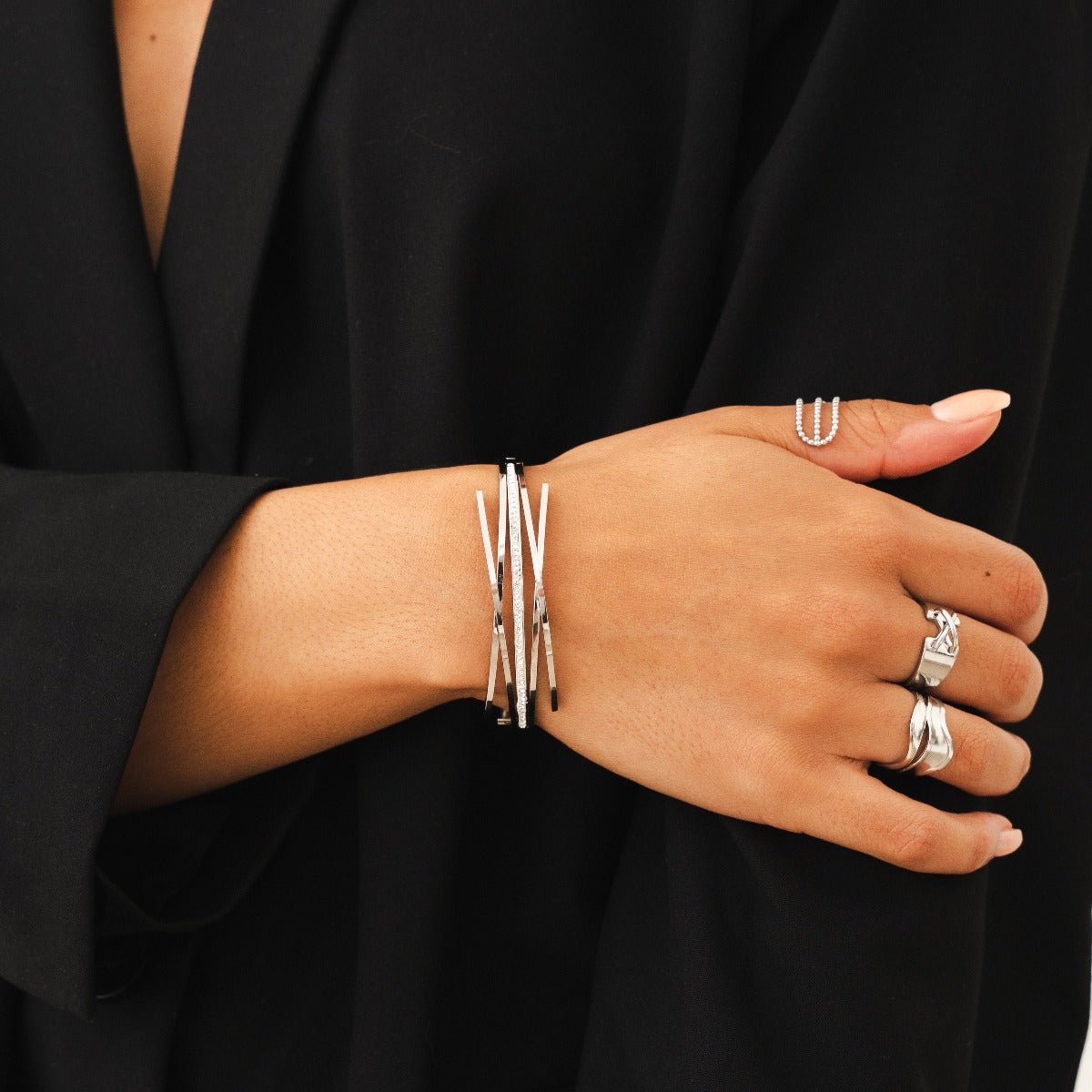 Pulsera Florence Zirconia - Plata