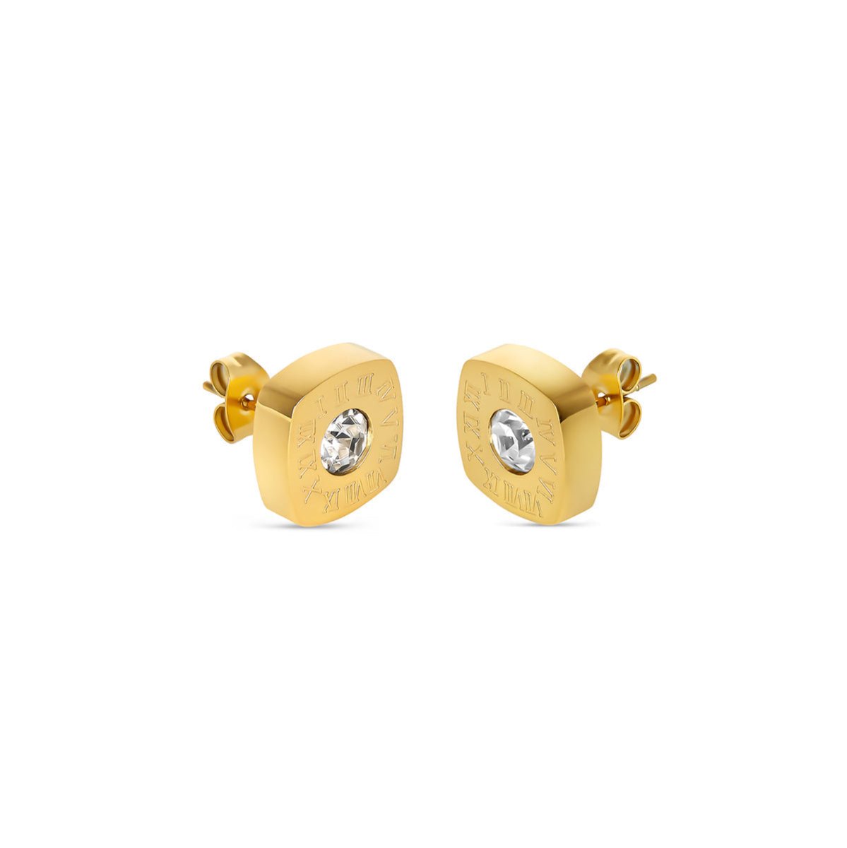Pendientes Splendor bañados en oro de 18k