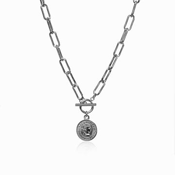 Collar de centavos de Londres - Plata