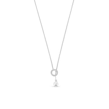 Collar de perlas de Sicilia - Plata