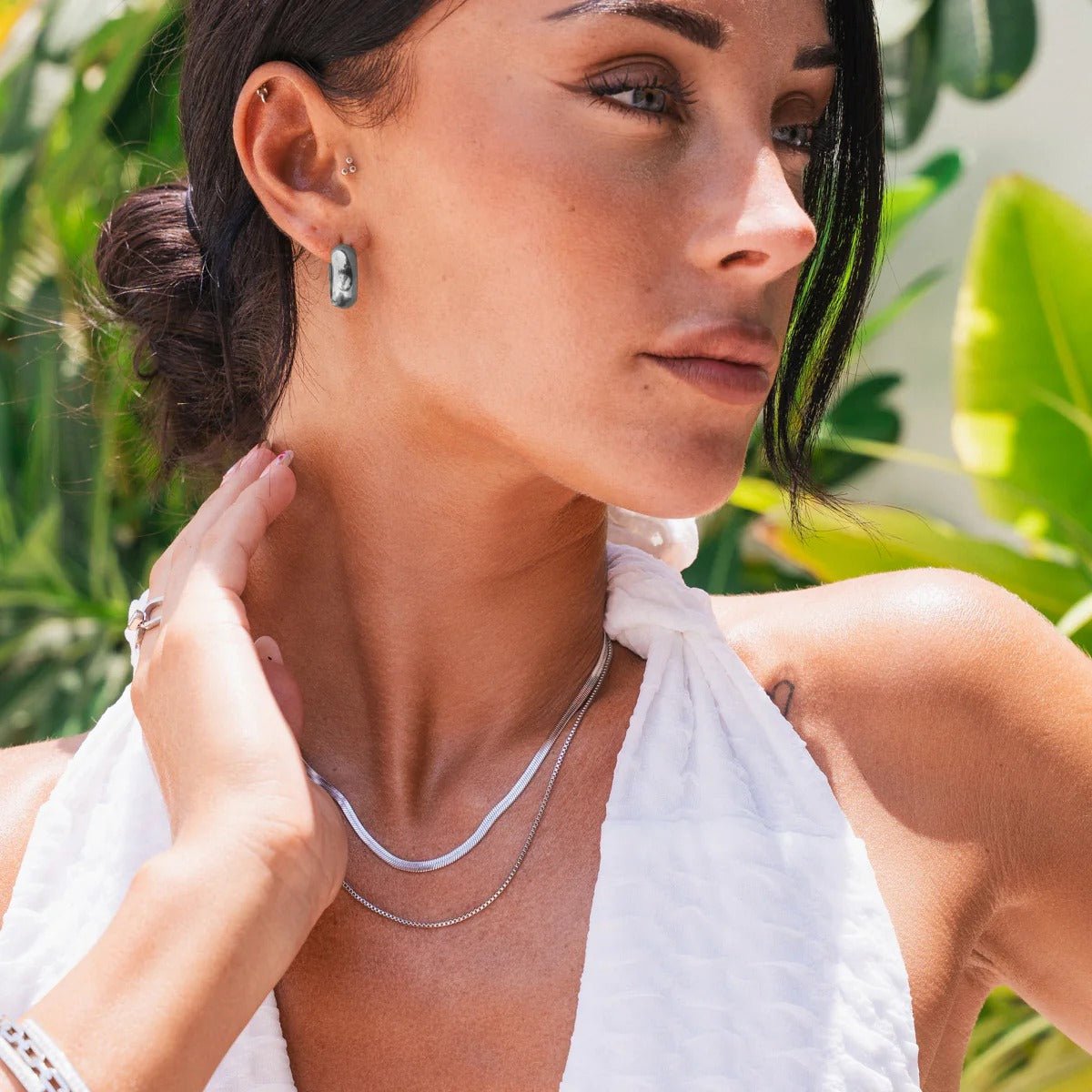 Mezcla de collares Essentials - Plata